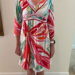 Pucci Vibrant Multicolor Dress